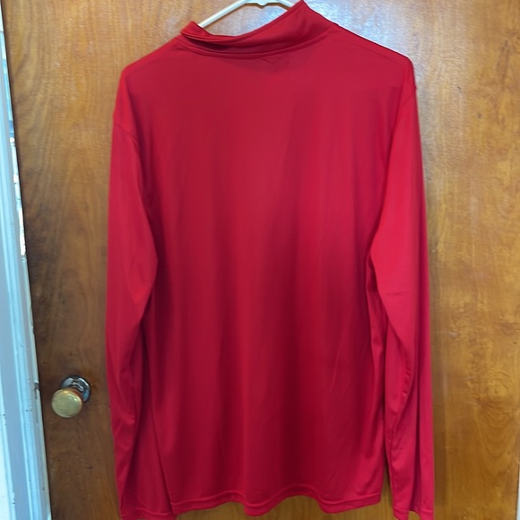 Unisex polyester red Ohio State Buckeyes quarter zip size large - Picture 5 of 5